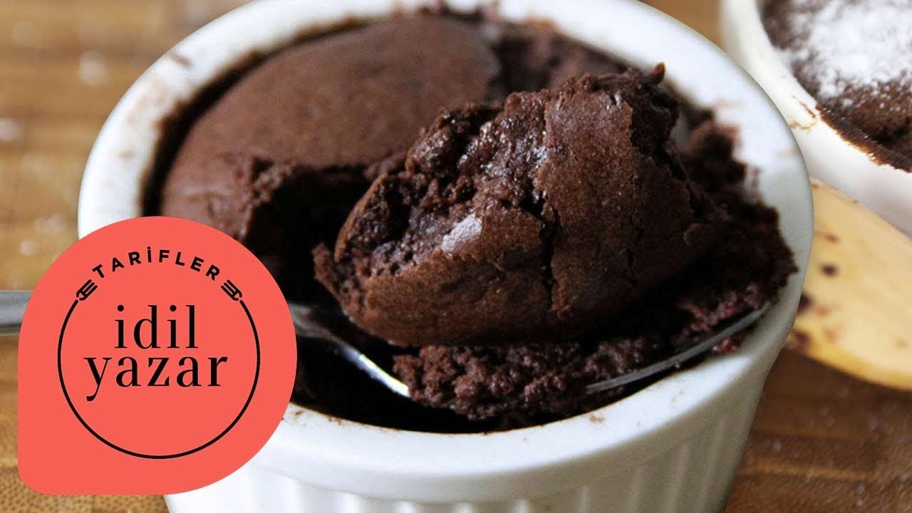 Evde Sufle Nasıl Yapılır? - Çikolatalı Sufle Tarifi - İdil Yazar - Chocolate Souffle